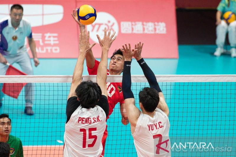  Indonesia Berpeluang Mengunci Peringkat Tujuh Bola Voli Putra 