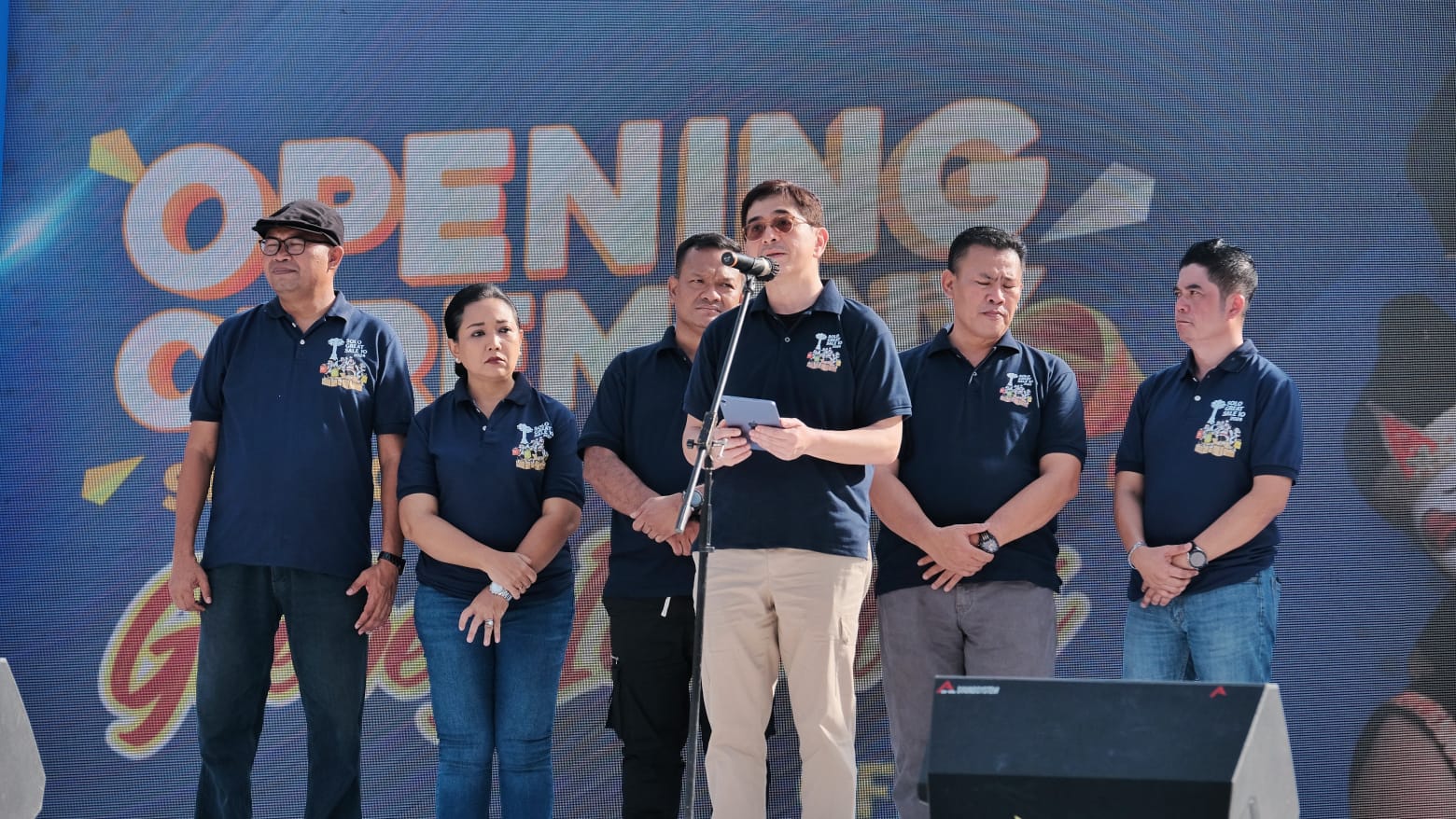 Ketua Kadin Pusat, Arsjad Rasjid, saat membuka event SGS di CFD Solo, Minggu (5/5). Foto: MerahPutih.com/Ismail