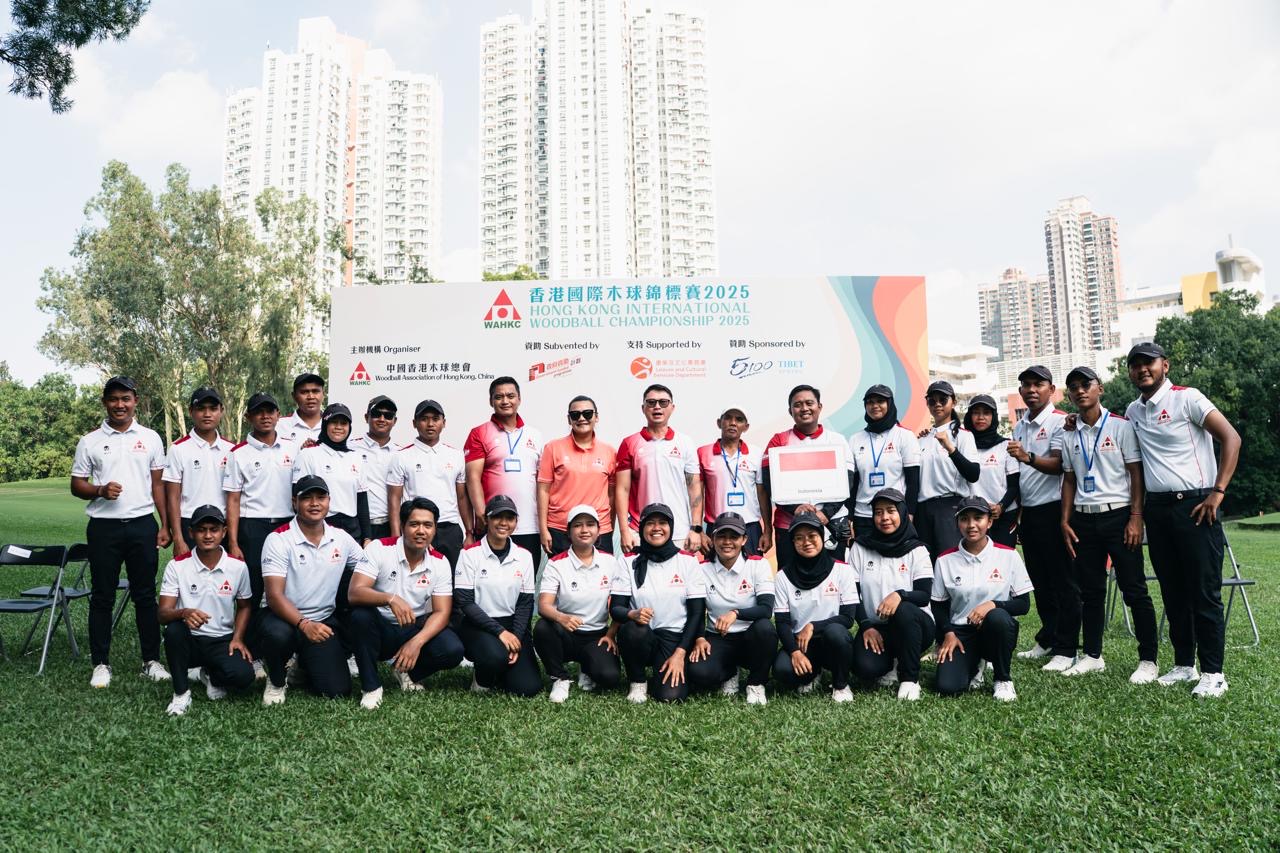 Tim Woodball Indonesia Berjaya Raih 8 Emas di Hong Kong International Open 2025, makin Mantap Menuju SEA Games Thailand