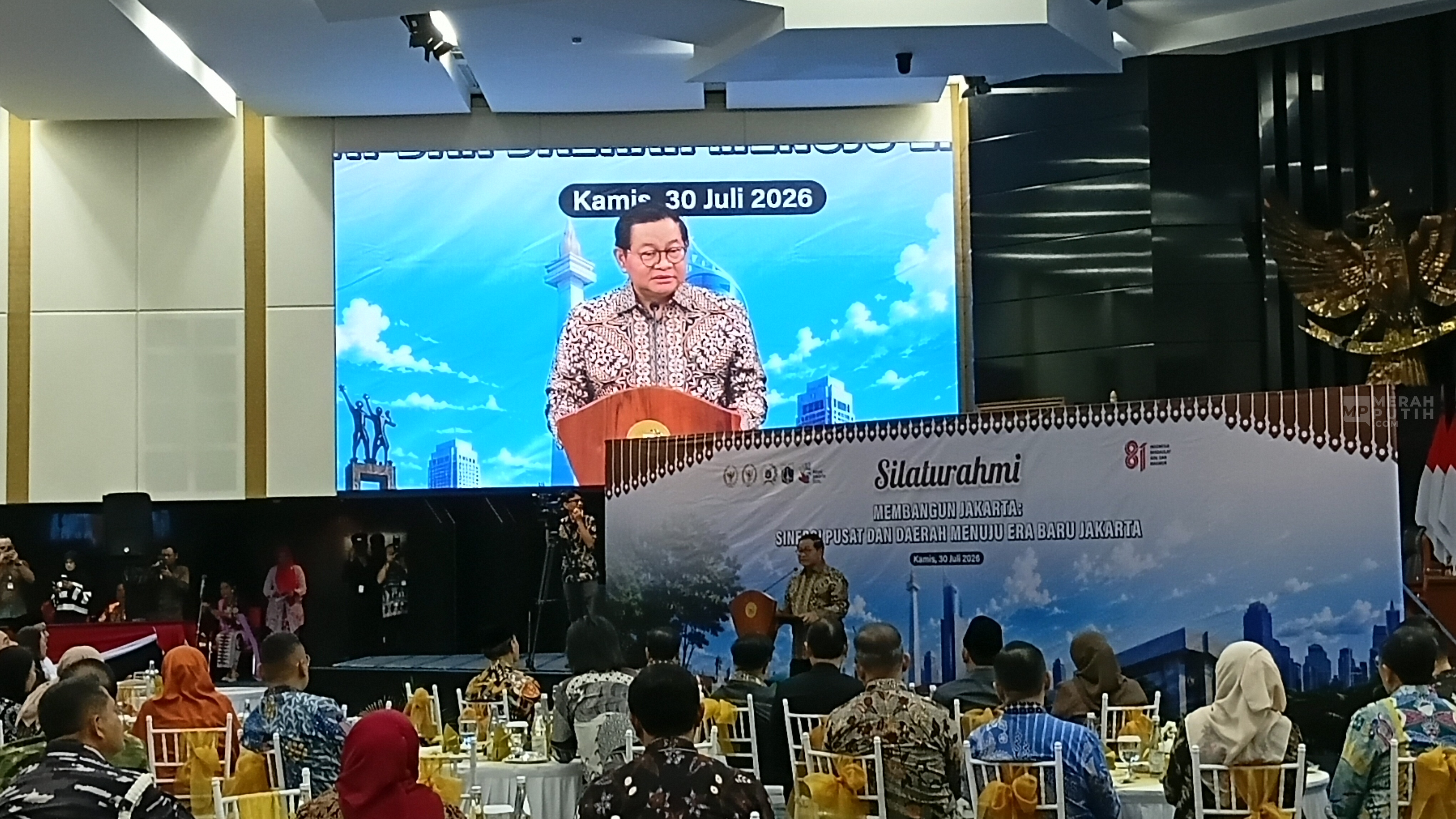 Gubernur Pramono Serukan Persatuan dalam Membangun Jakarta, tak Lihat Asal Partai Anggota Dewan 