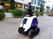 Robot Patroli Siap Mengamankan Singapura
