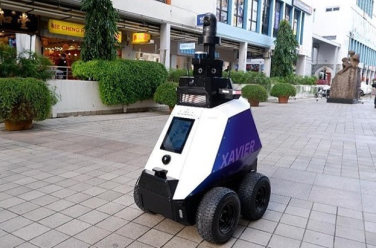 Robot Patroli Siap Mengamankan Singapura