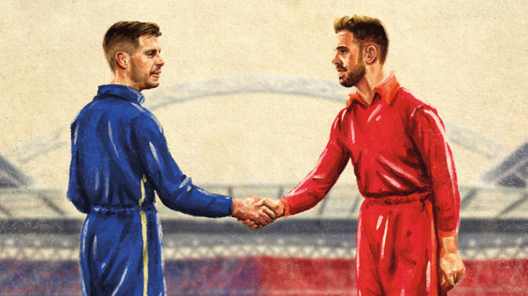 Chelsea Vs Liverpool (Twitter Piala FA)