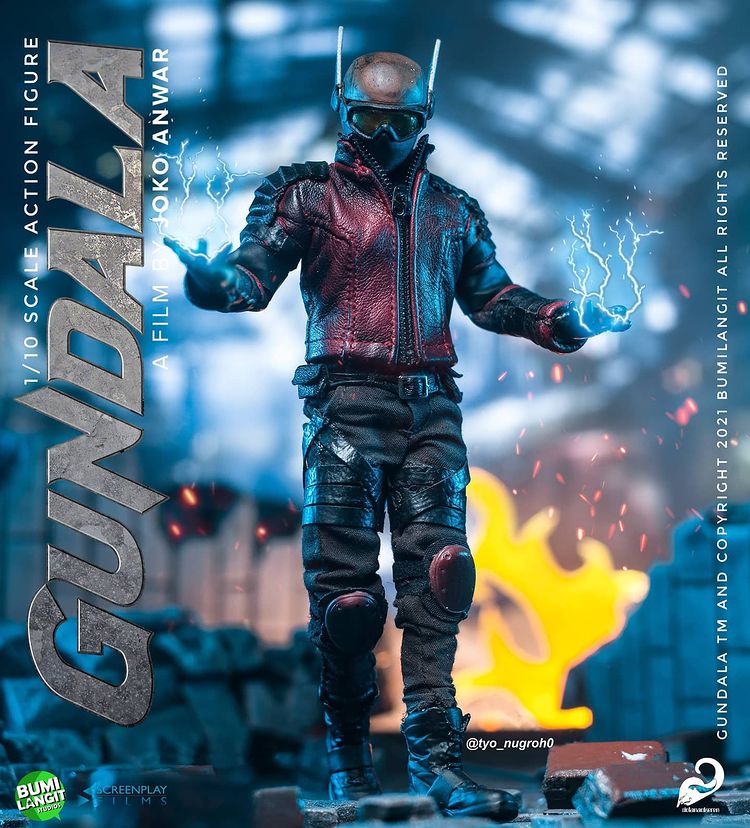 Gundala action figure 1/10. (Foto Dolanan keren)