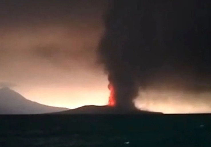Abu Vulkanik Anak Krakatau Tersebar ke 5 Provinsi, Berpotensi Lebih Luas