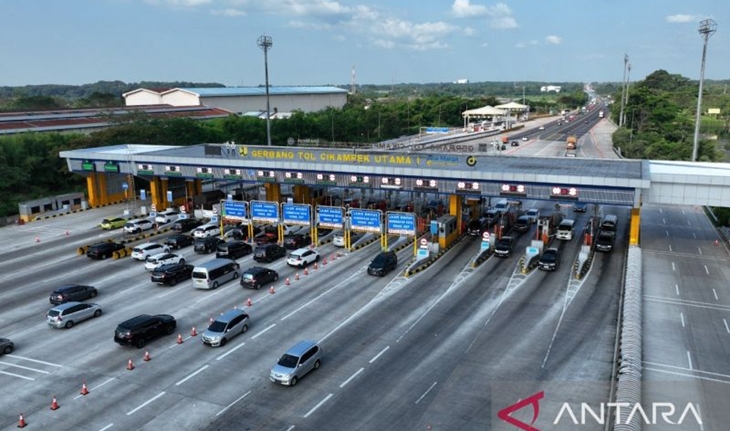 Jadwal Contraflow di Jalur Tol Trans Jawa saat Libur Natal-Tahun Baru