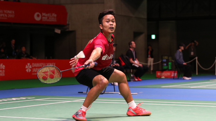 Anthony dan Jonatan Angkat Koper dari Jepang Terbuka 2017
