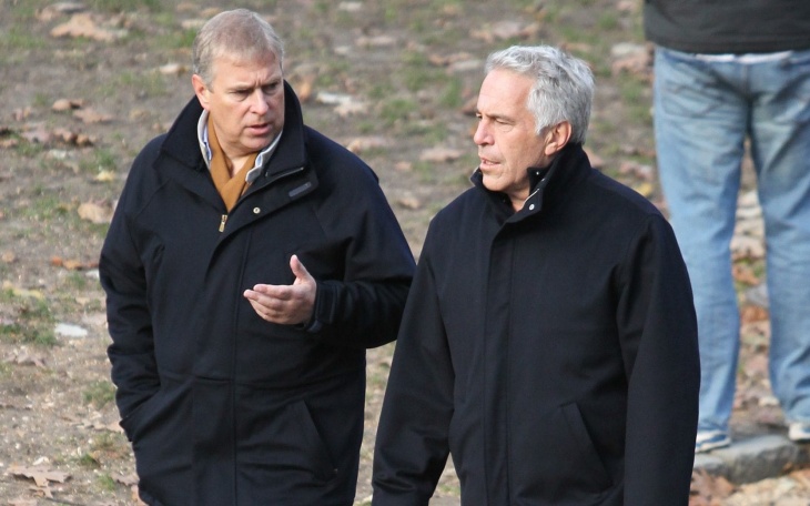 Pangeran Andrew dan Epstein. (Foto: Telegraph) 