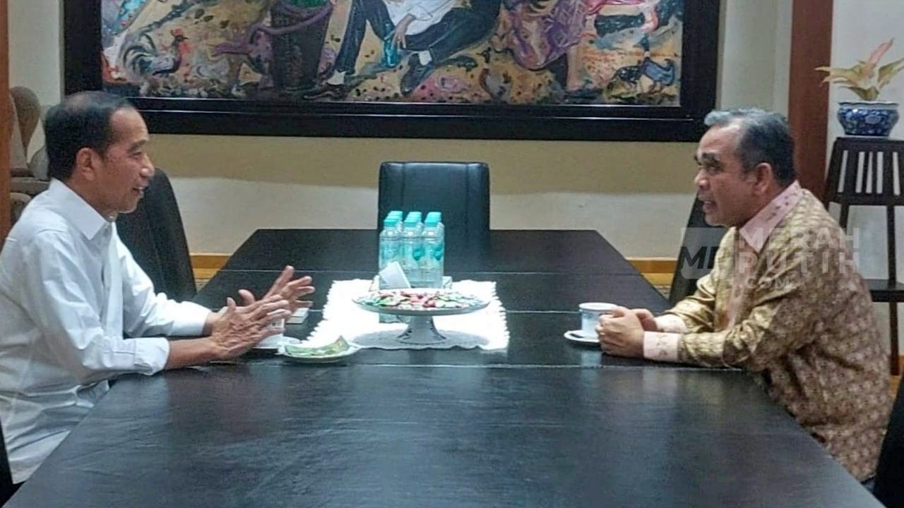 Bertemu di Solo, Ahmad Muzani Ngaku Udang Jokowi ke Kongres Gerindra 2025