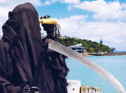 Seram! Swim Reaper Berkeliaran di Pantai