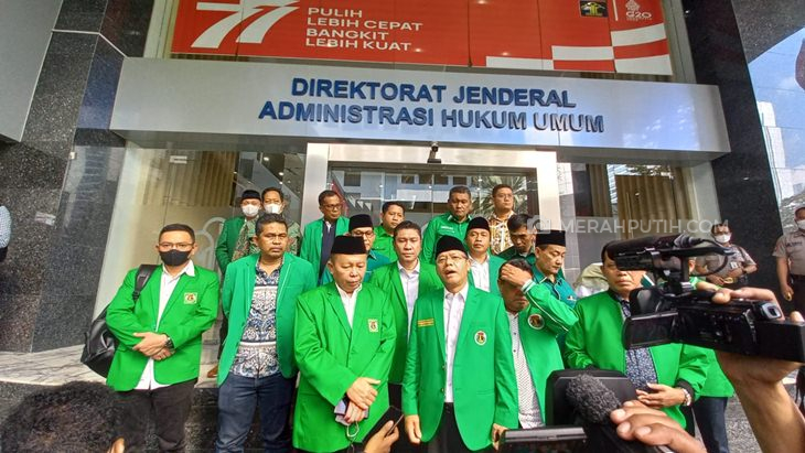 PPP Serahkan Berkas Pergantian Ketum ke Kemenkumham