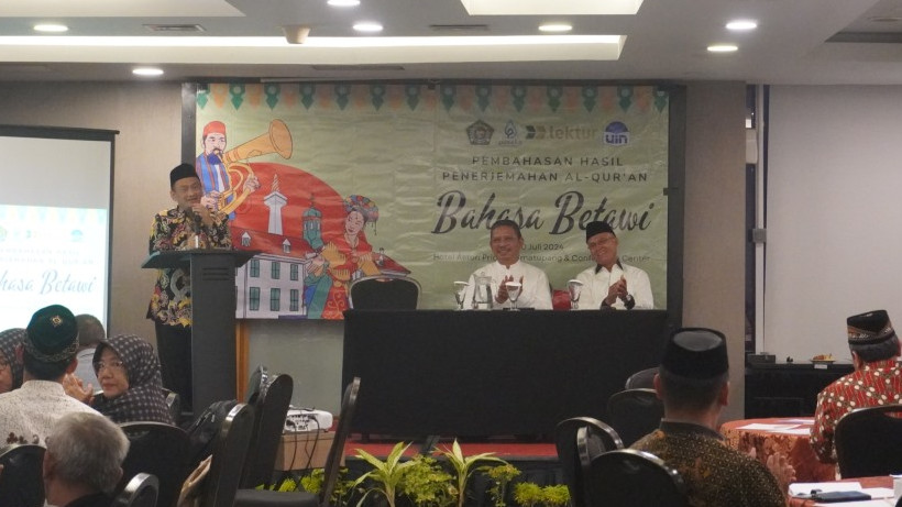 Kemenag Ciptakan Terjemahan Al-Qur'an Berbahasa Betawi