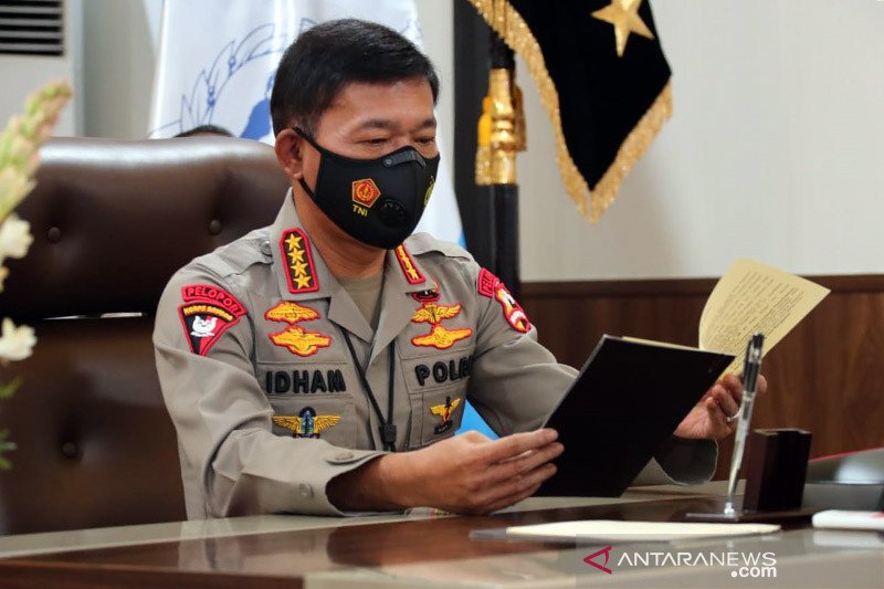 Kapolri Jenderal Idham Azis. ANTARA/HO-Humas Polri/am.