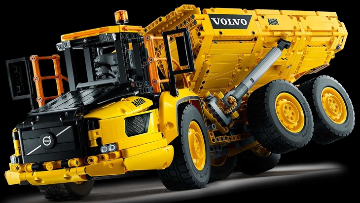 Truk Volvo nan Fungsional dari Lego