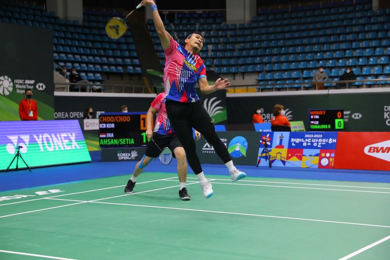  Temani 4 Ganda Lainnya, The Daddies Melaju ke 16 Besar Korea Open