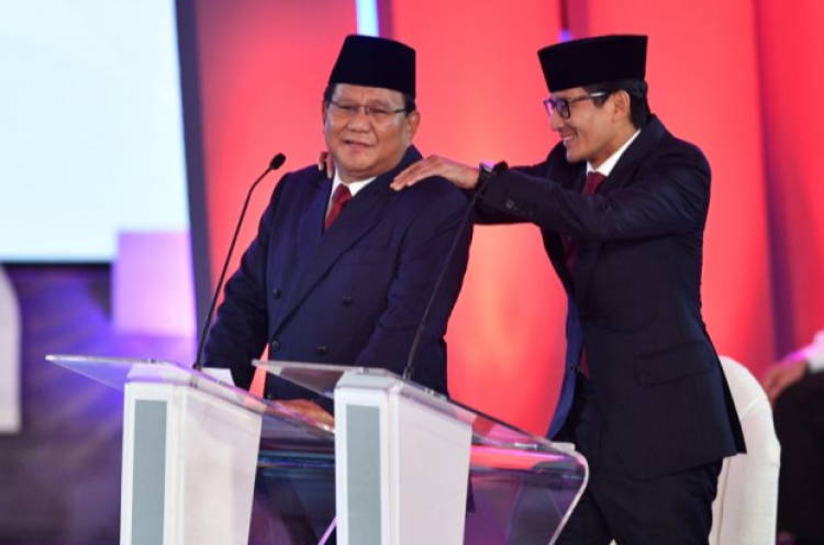 Survei LSI: Prabowo-Sandi Unggul di Kantong Pemilih Terpelajar