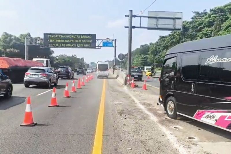 Libur Maulid Nabi, Tol Jakarta-Cikampek Berlakukan Contraflow KM 47 sampai KM 65 Sejak Pagi