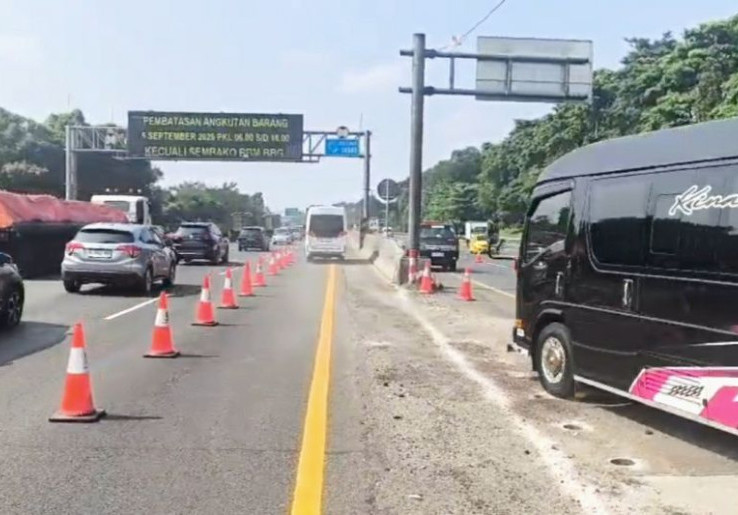 Libur Maulid Nabi, Tol Jakarta-Cikampek Berlakukan Contraflow KM 47 sampai KM 65 Sejak Pagi