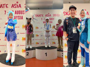 Tiga Remaja Putri Indonesia Sabet Gelar Juara di Skate Asia 2022