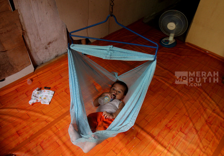 Asa 35 KK Pengungsi Kampung Bayam Bertahan di Hunian Sementara Pademangan