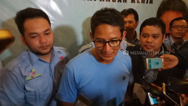 Kampanye Terbuka Tersisa Delapan Hari, Sandiaga Curhat Sulit Cari Izin Kampanye