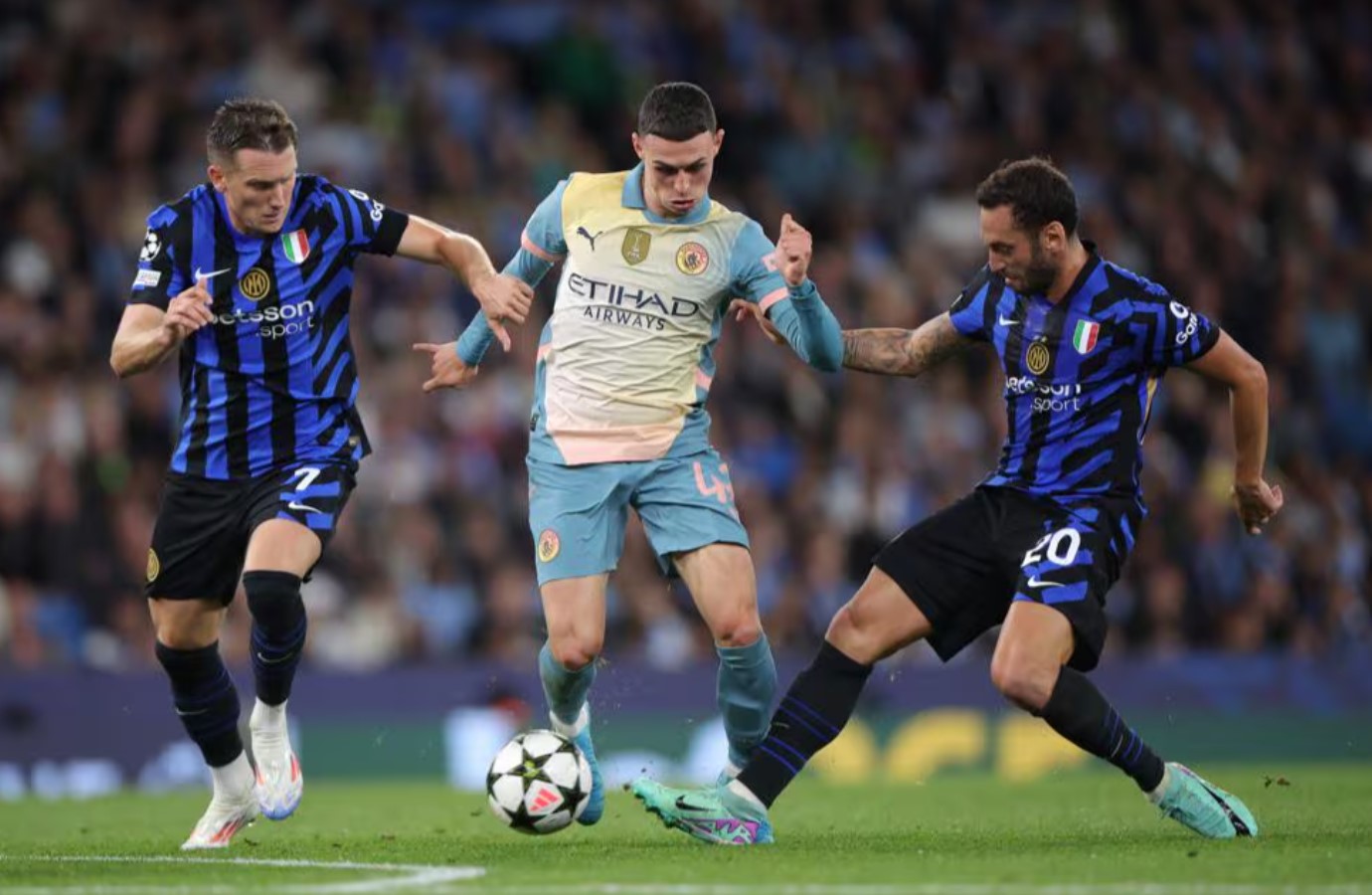 Hasil Liga Champions: PSG Menang Tipis atas Debutan, Manchester City Ditahan Inter