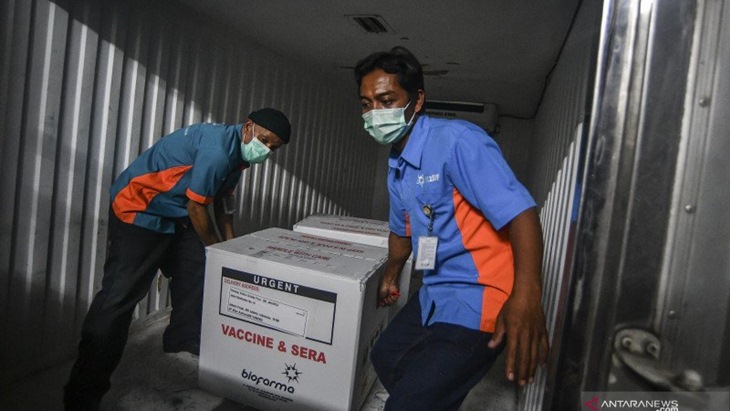 DKI Mulai Vaksinasi Tenaga Kesehatan dan Tokoh Masyarakat Jumat Pagi
