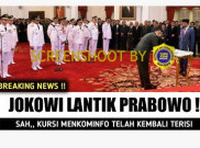 [HOAKS atau FAKTA]: Prabowo Resmi Dilantik Jadi Menkominfo Gantikan Johnny G Plate