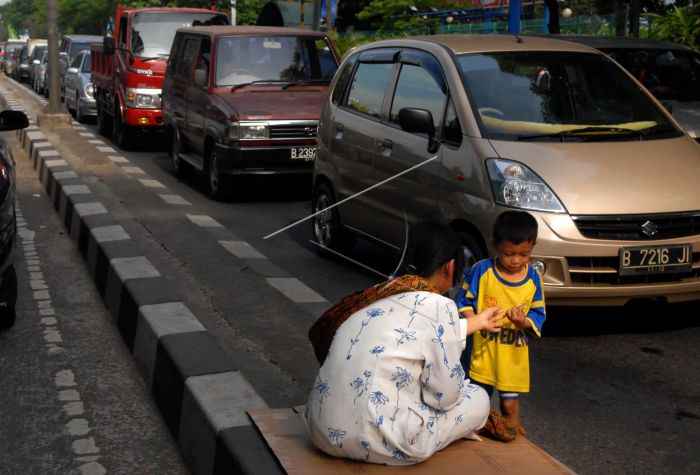 Penyandang kesejahteraan sosial. (Foto: Antara)