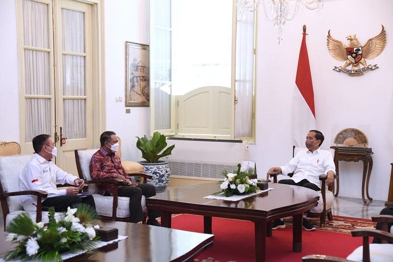 Jokowi akan Bangun Pusat Pelatihan Sepak Bola di IKN Nusantara