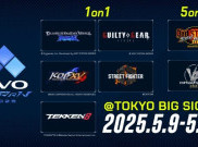 Daftar Game Fighting untuk EVO Japan 2025, 2 Seri 'Street Fighter' Dipertandingkan