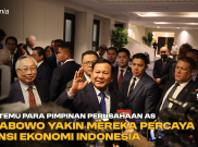 Bertemu Para Pimpinan Perusahaan AS, Prabowo Yakin Mereka Percaya Potensi Ekonomi Indonesia