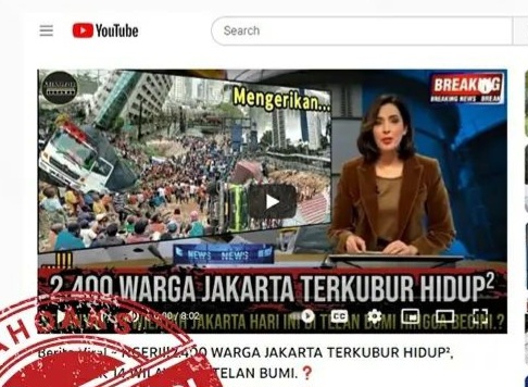 [HOAKS atau FAKTA]: 2 Ribu Lebih Warga DKI Terkubur Hidup-hidup