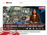 [HOAKS atau FAKTA]: 2 Ribu Lebih Warga DKI Terkubur Hidup-hidup