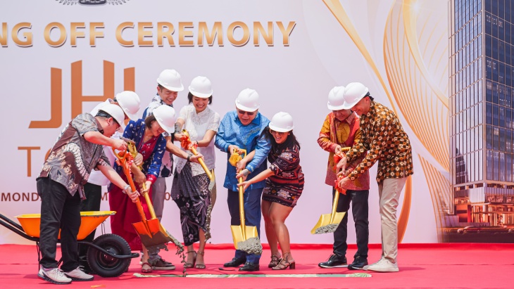 JHL Tower Memasuki Tahap Topping Off