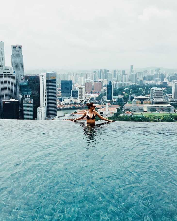 Marina Bay Sands. (Foto: instagram.com/annniedg)