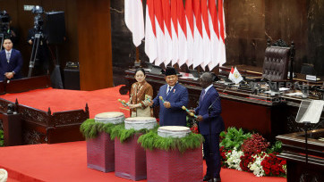 Momen Presiden Prabowo hadiri Pembukaan Konferensi Ke-19 PUIC 2025 di DPR