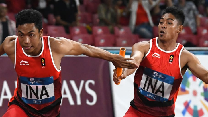Pesan CdM Indonesia kepada PASI Usai Zohri Dkk Cetak Sejarah di Asian Games 2018