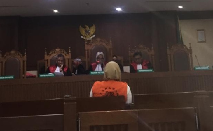 Majelis Hakim PN Jakarta Pusat memvonis Ina Yuniarti bebas dari sangkaan