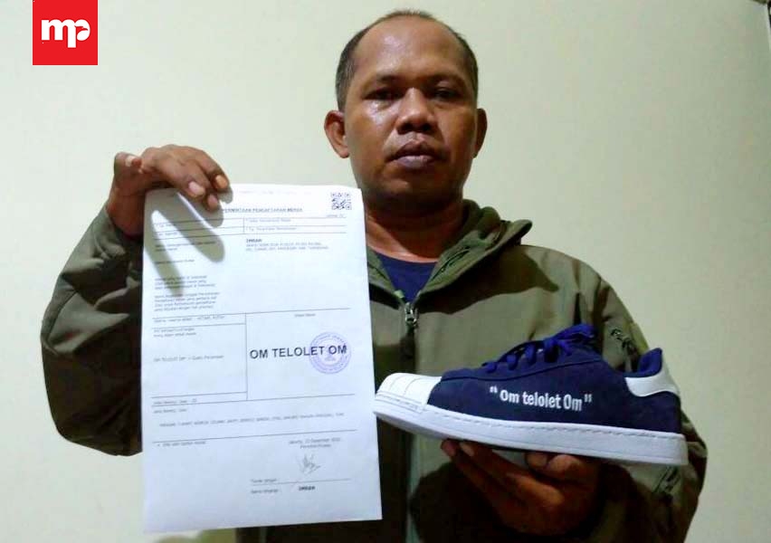 Om Telolet Om Jadi Merek Sepatu