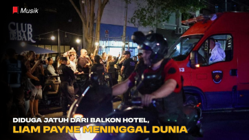 Diduga Jatuh dari Balkon Hotel, Liam Payne Meninggal Dunia