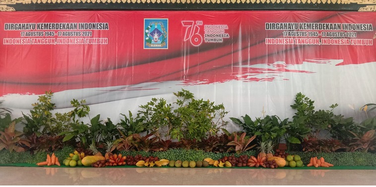 Pemkab Sleman Kirim Buah ke Nakes Dalam Rangka HUT RI