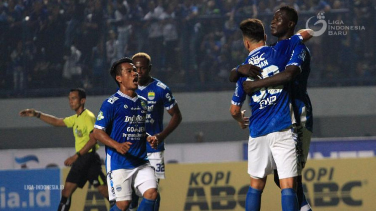 Menang di Jakarta, Persib Rebut Posisi Persija di Klasemen