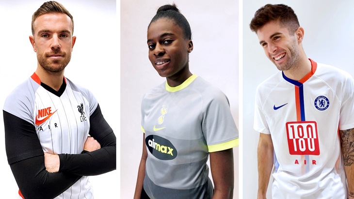 Air Max Colorways Pada Jersey Sepak Bola Terbaru Nike