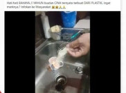 [HOAKS atau FAKTA]: Bihun Mudah Terbakar Karena Terbuat dari Plastik