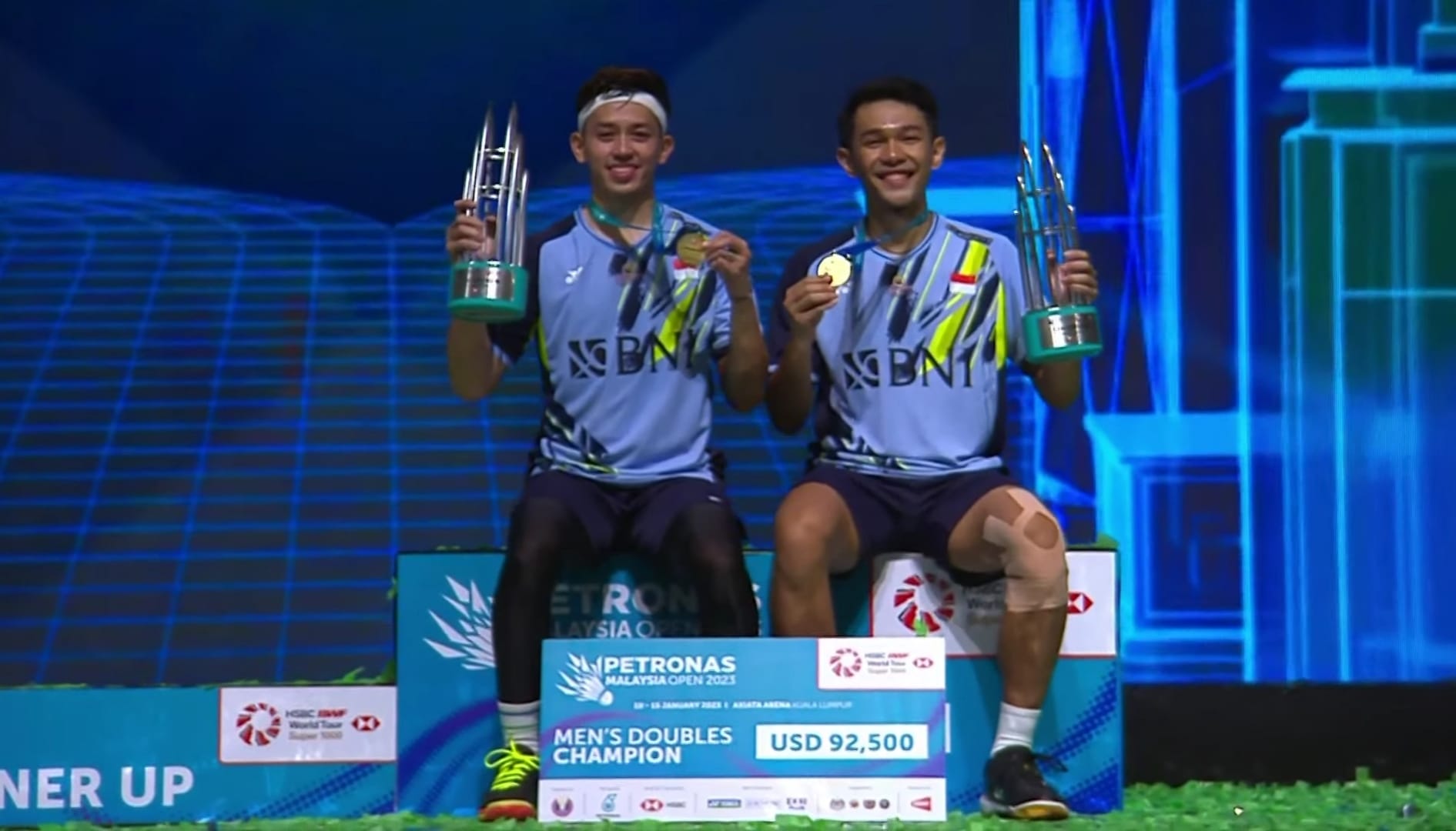 Fajar/Rian Rebut Gelar Juara Malaysia Open 2023