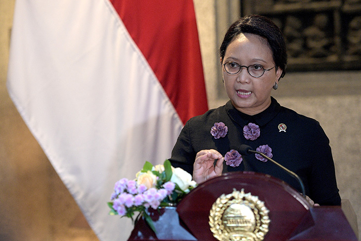 Menlu Retno dan Para Menlu Timur Tengah Bahas Situasi Kawasan