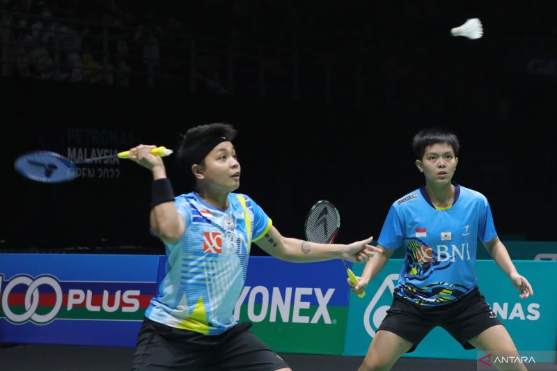 Tumbangkan Unggulan Ketiga, Apriyani/Fadia ke Semifinal Malaysia Open 2023