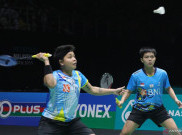 Tumbangkan Unggulan Ketiga, Apriyani/Fadia ke Semifinal Malaysia Open 2023