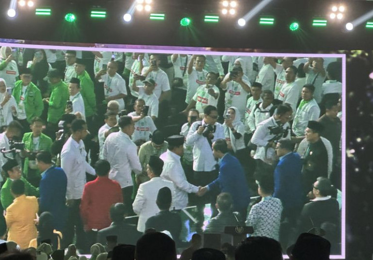 Prabowo Hadiri Puncak Hari Lahir Ke-28 Partai Kebangkitan Bangsa